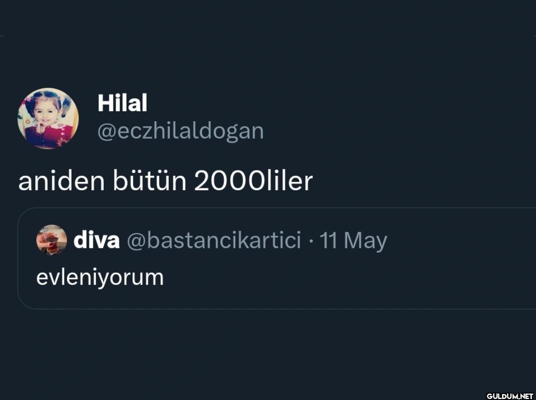 aniden bütün 2000liler...