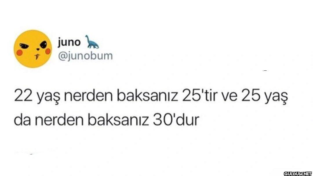 22 yaş nerden baksanız...