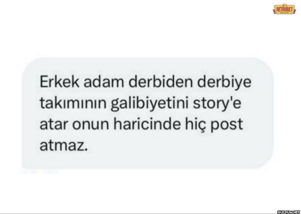 Erkek adam derbiden...