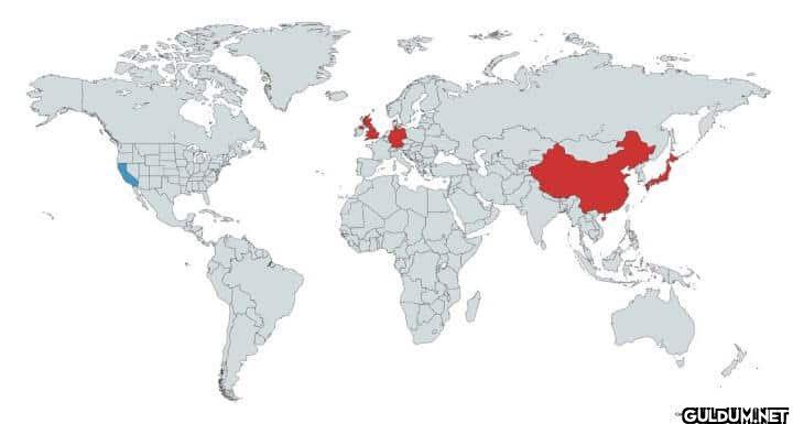 The only countries with...