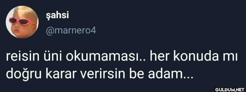 reisin üni okumaması.. her...