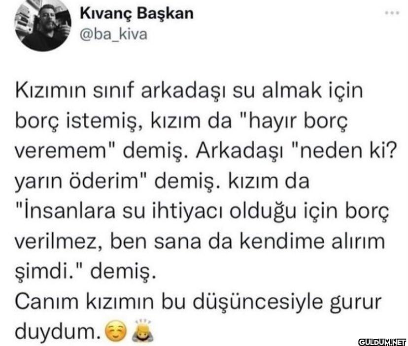 Kızımın sınıf arkadaşı su...