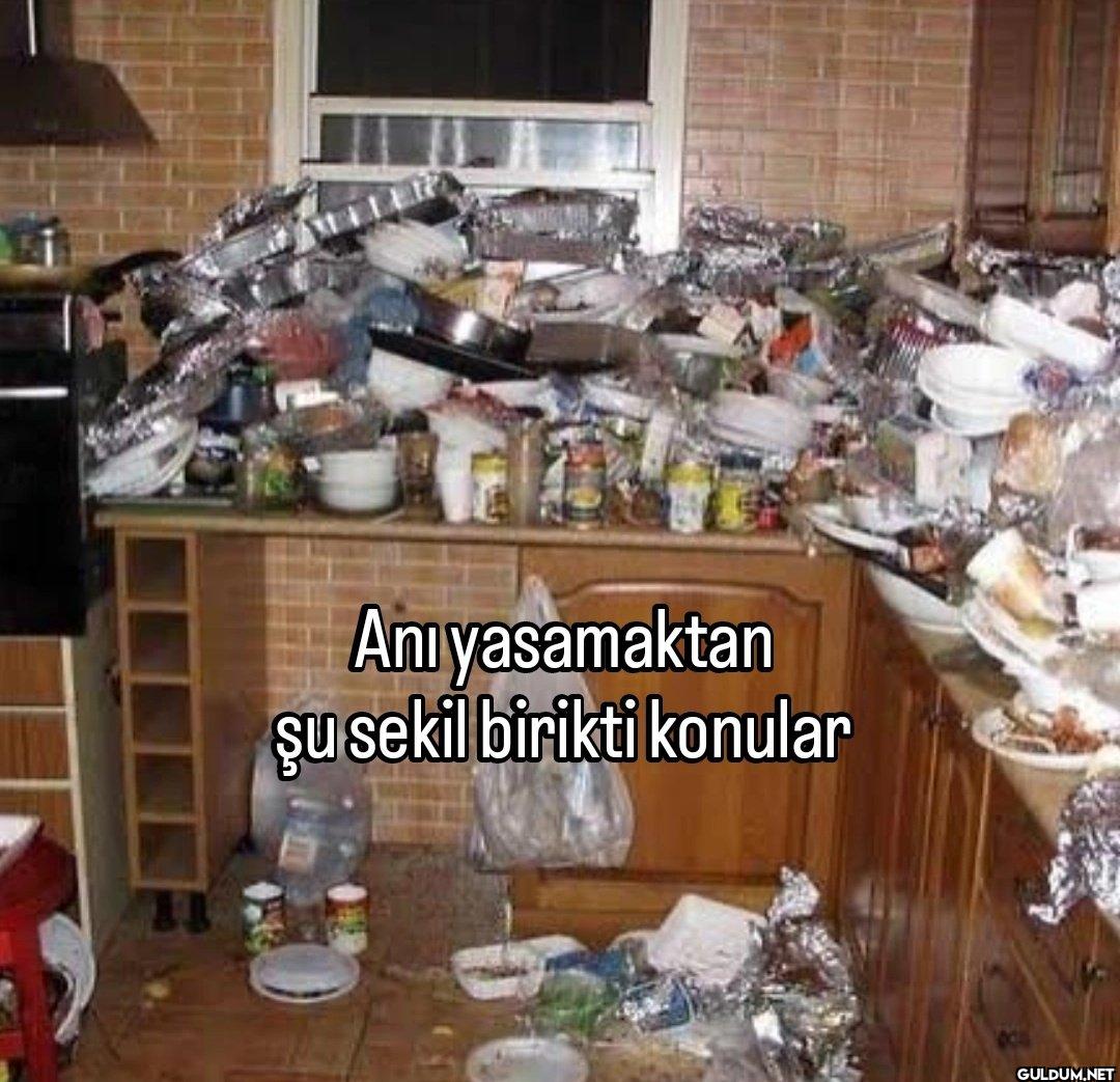 Anı yasamaktan şu sekil...