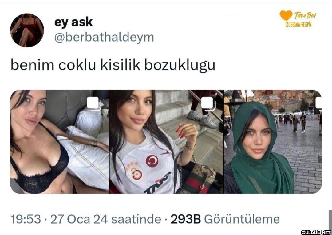 benim coklu kisilik...