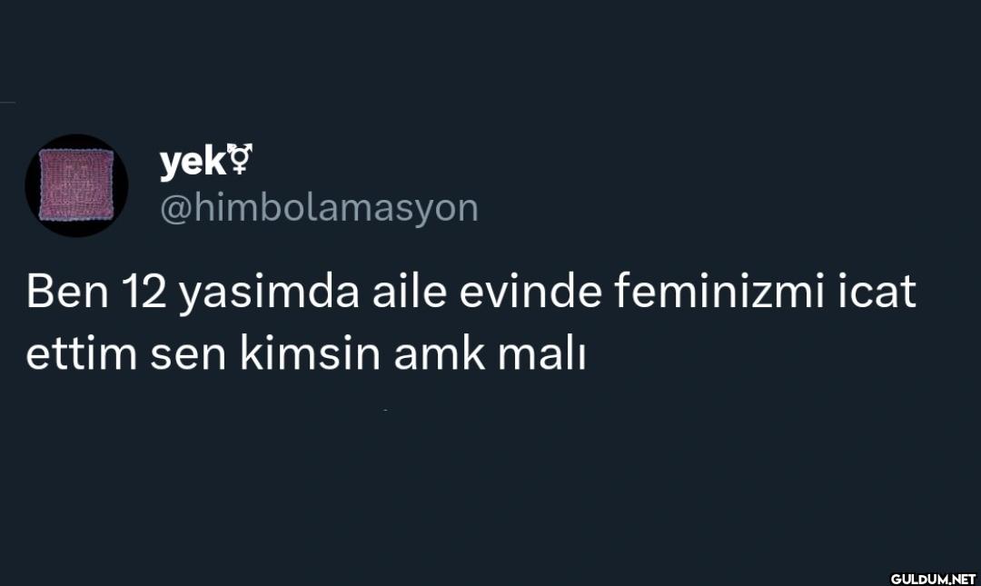 Ben 12 yasimda aile evinde...
