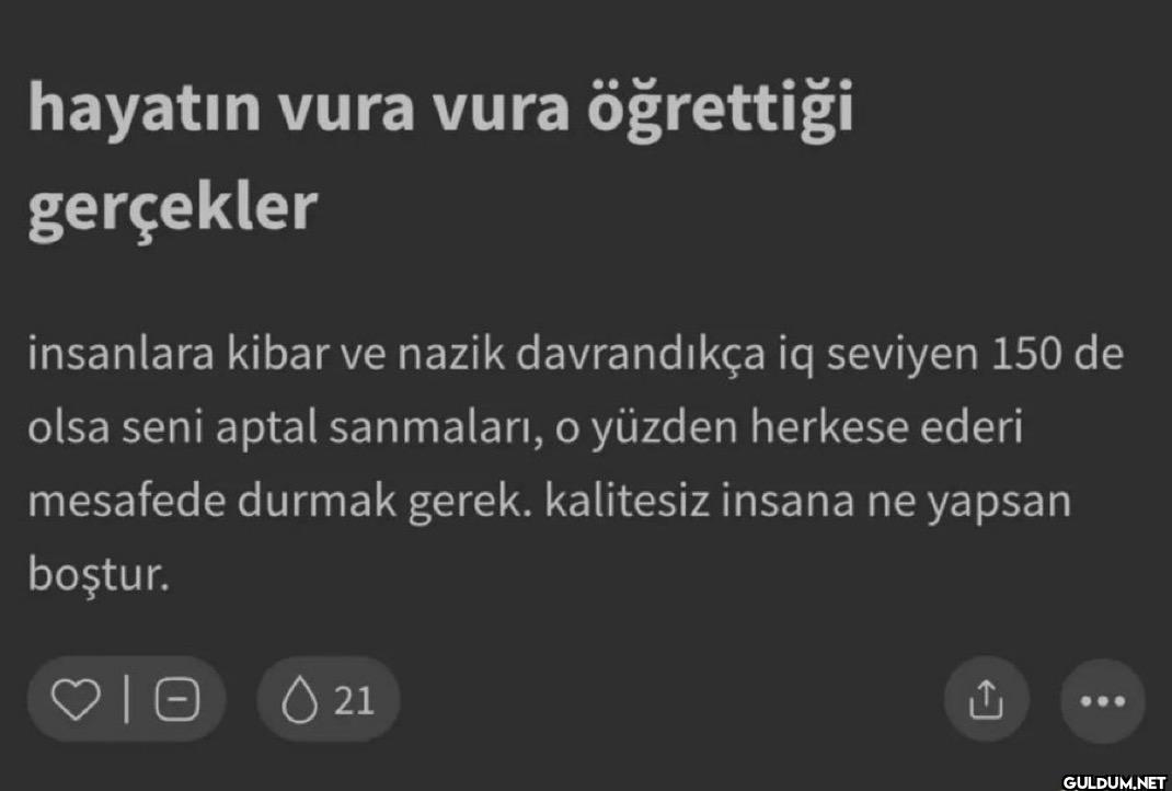 hayatın vura vura...