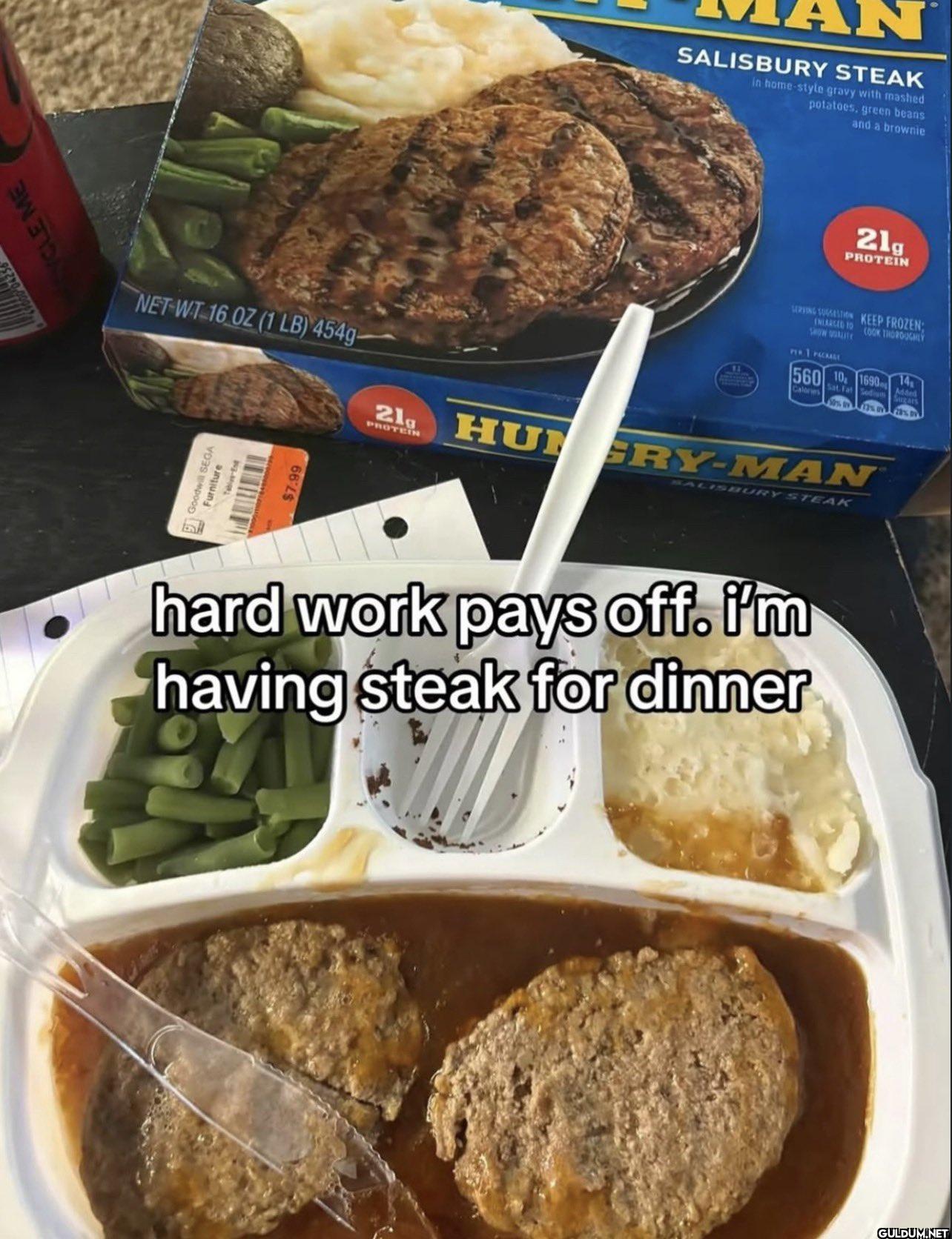 CLE ME SALISBURY STEAK in...