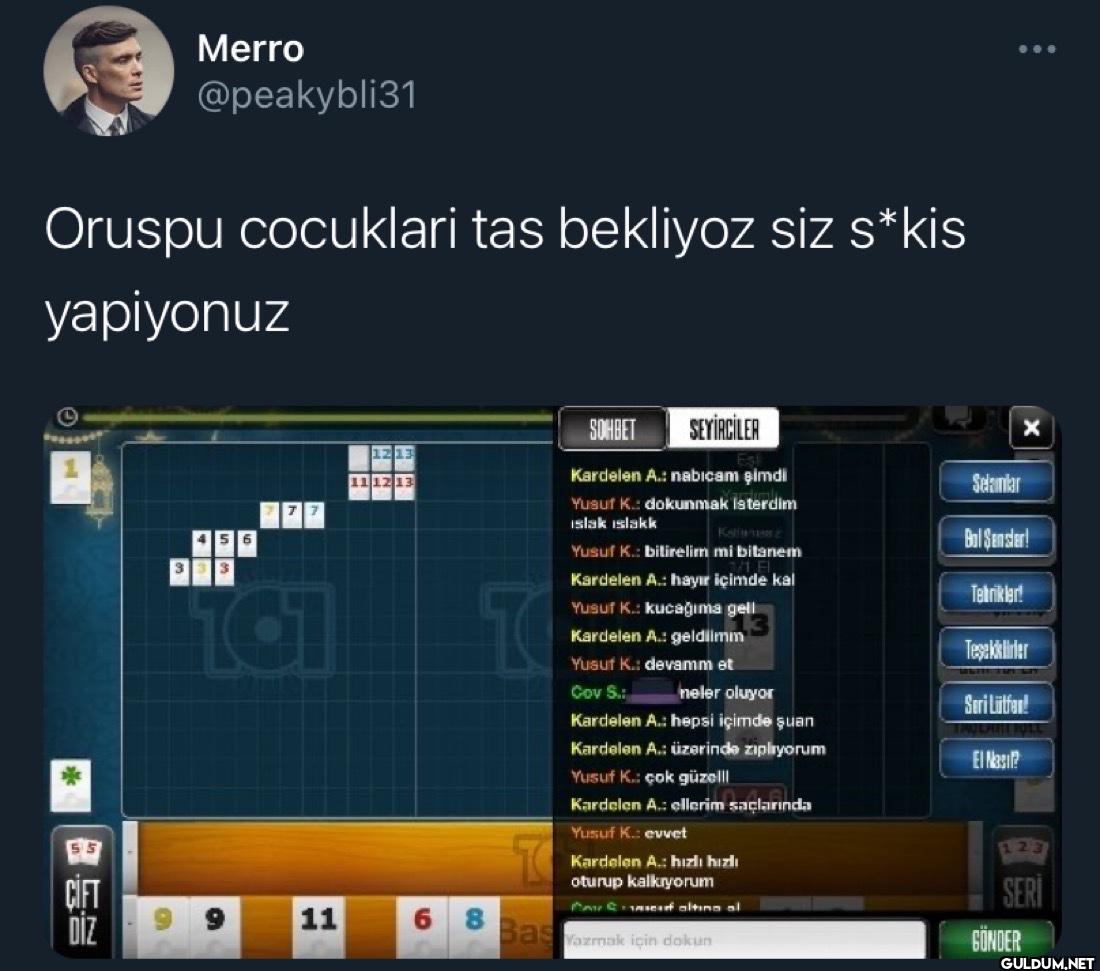 Oruspu cocuklari tas...