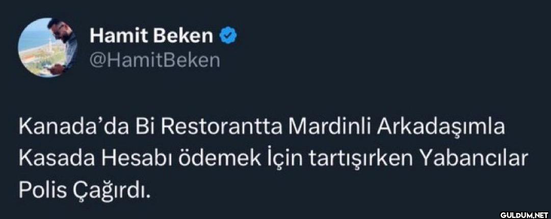 Kanada'da Bi Restorantta...