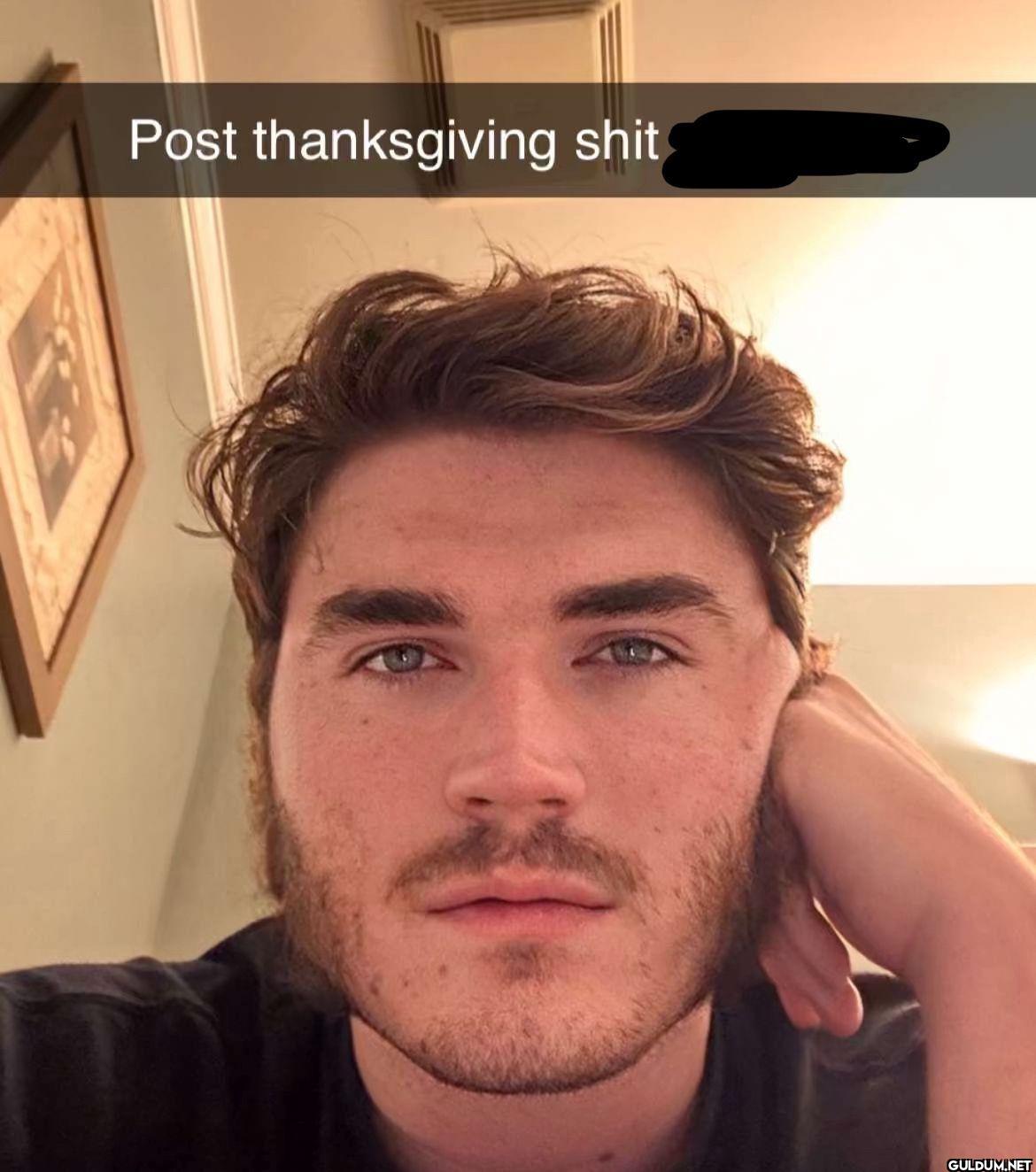 Post thanksgiving shit