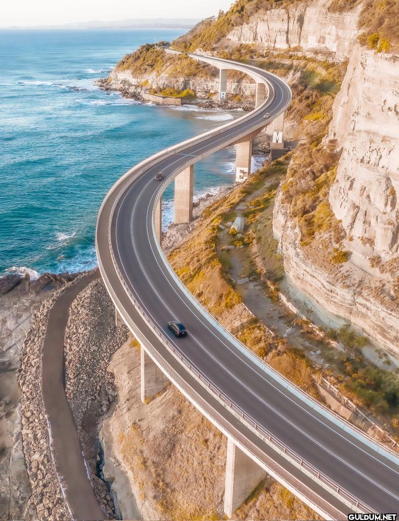 25. Sea cliff bridge, New...