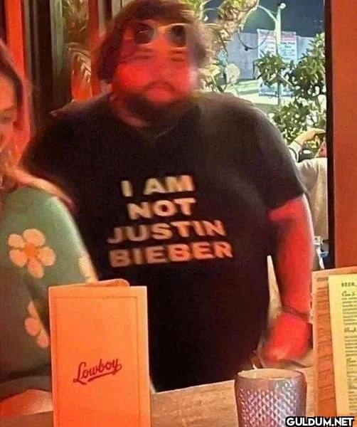 I AM NOT JUSTIN BIEBER