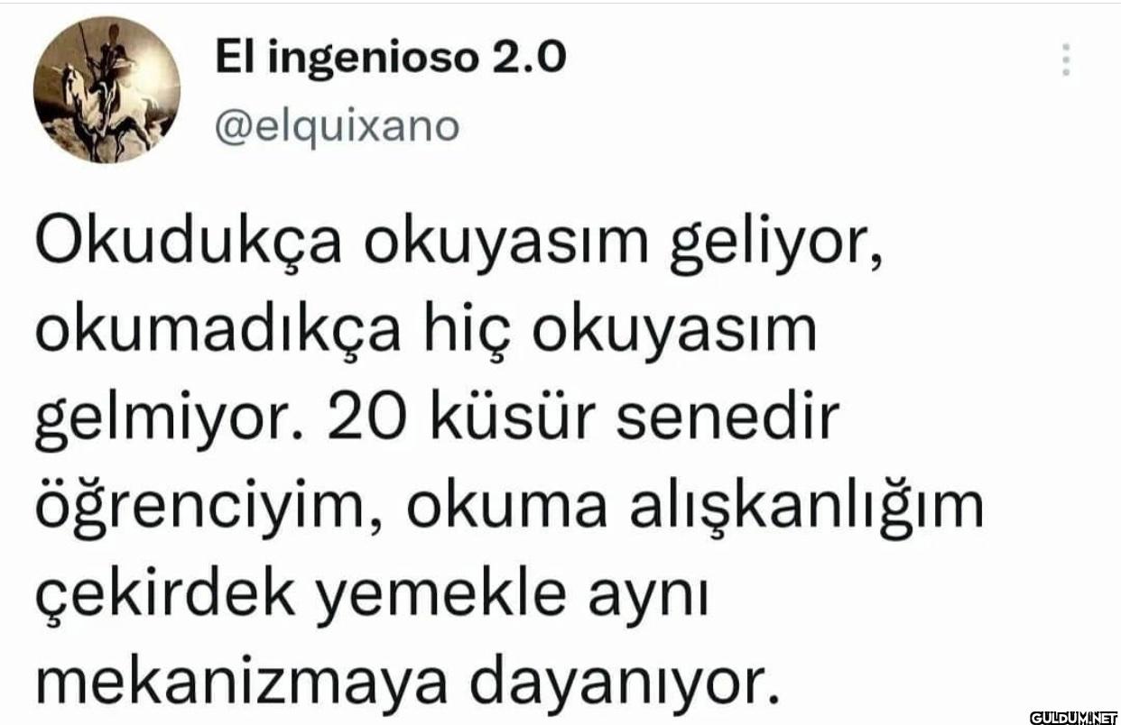 Okudukça okuyasım geliyor,...
