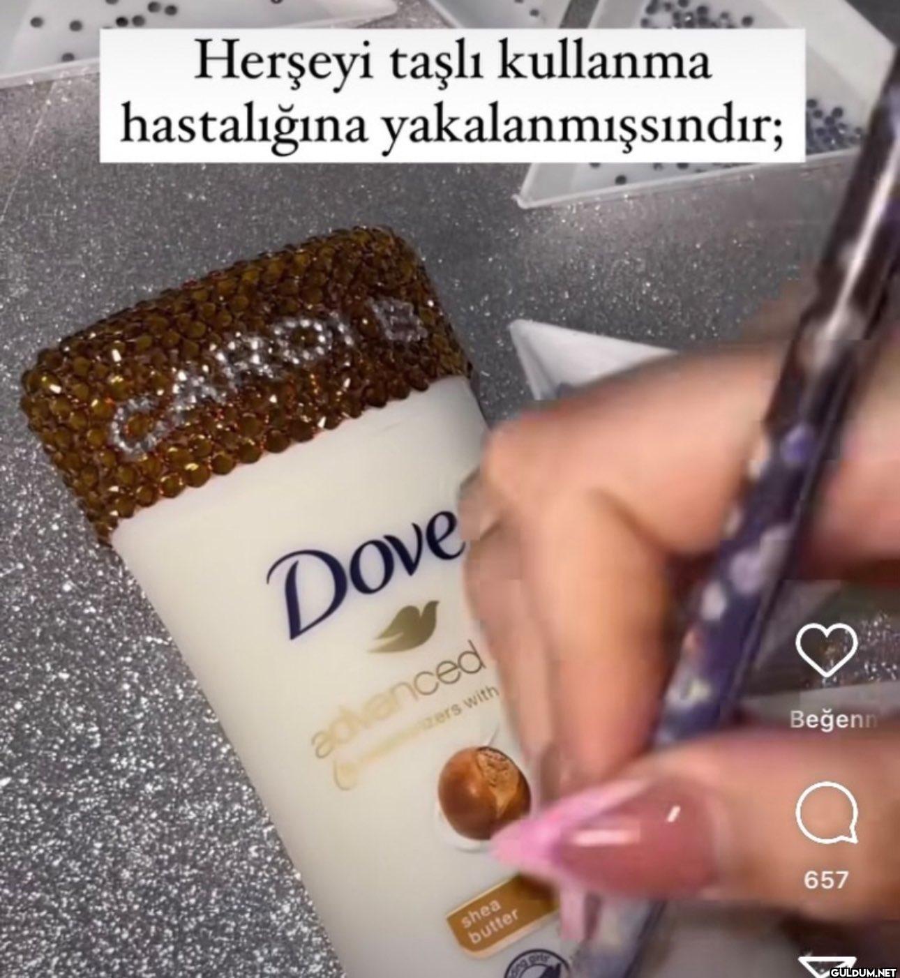 Herşeyi taşlı kullanma...