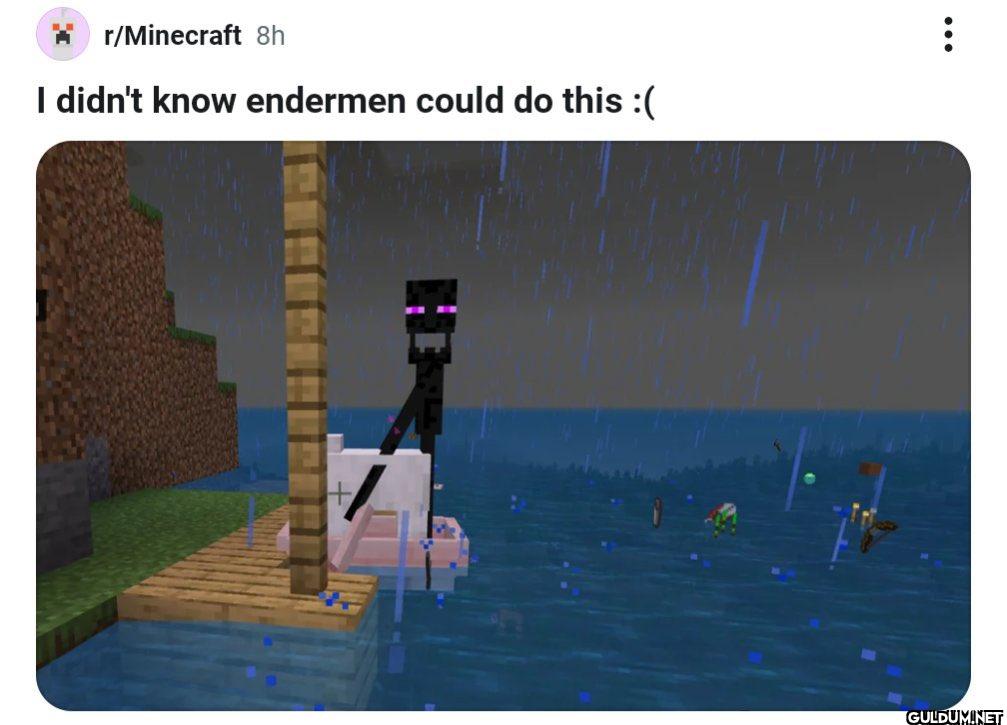 r/Minecraft 8h I didn't...