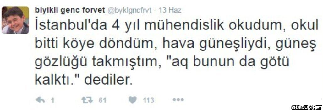 Haz İstanbul'da 4 yıl...