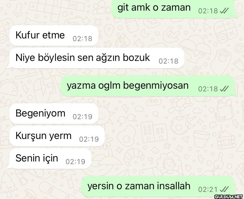 git amk o zaman 02:18...