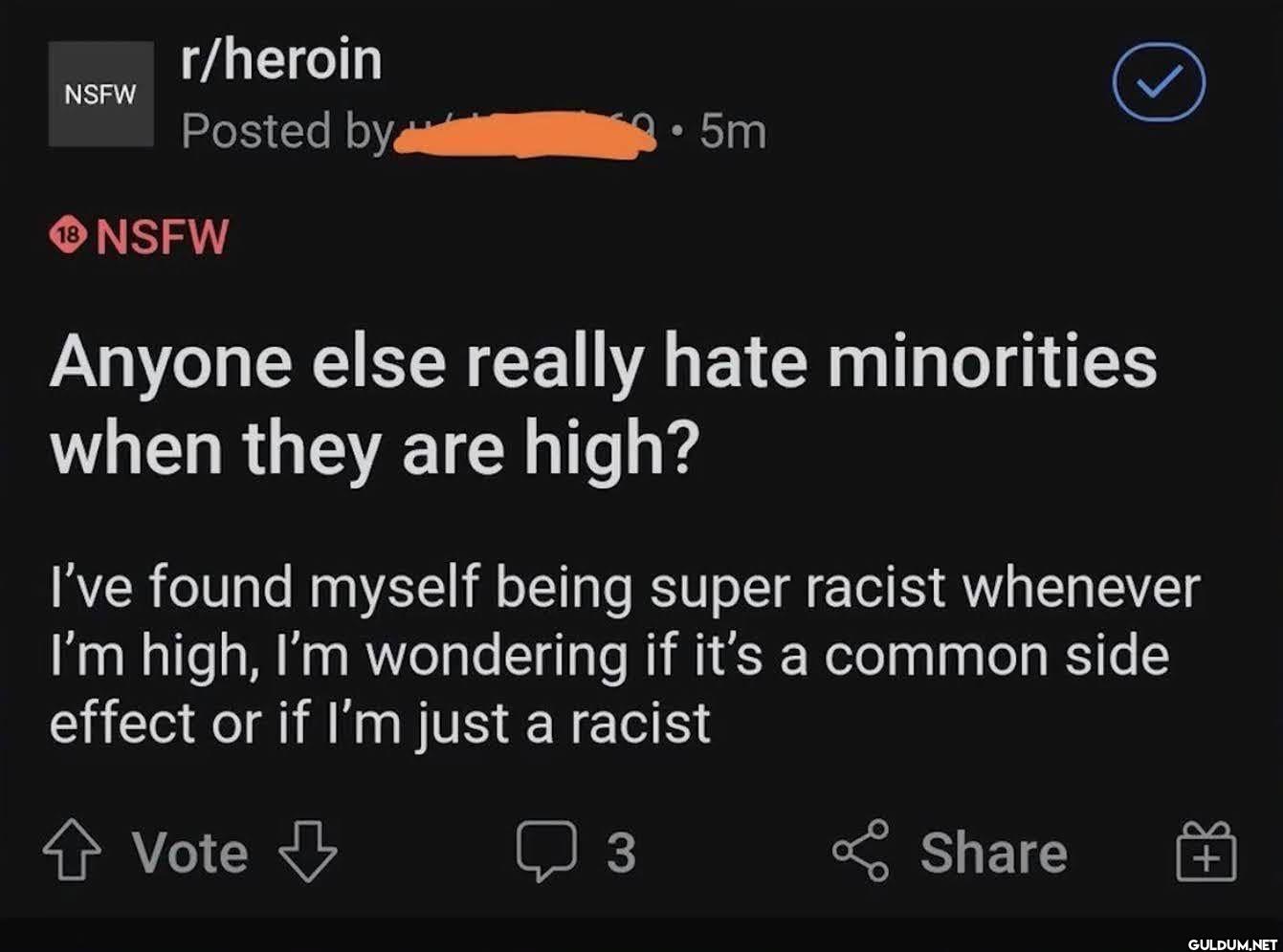 NSFW r/heroin Posted by •...
