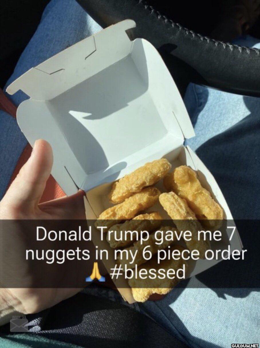 INBOX NO Donald Trump gave...