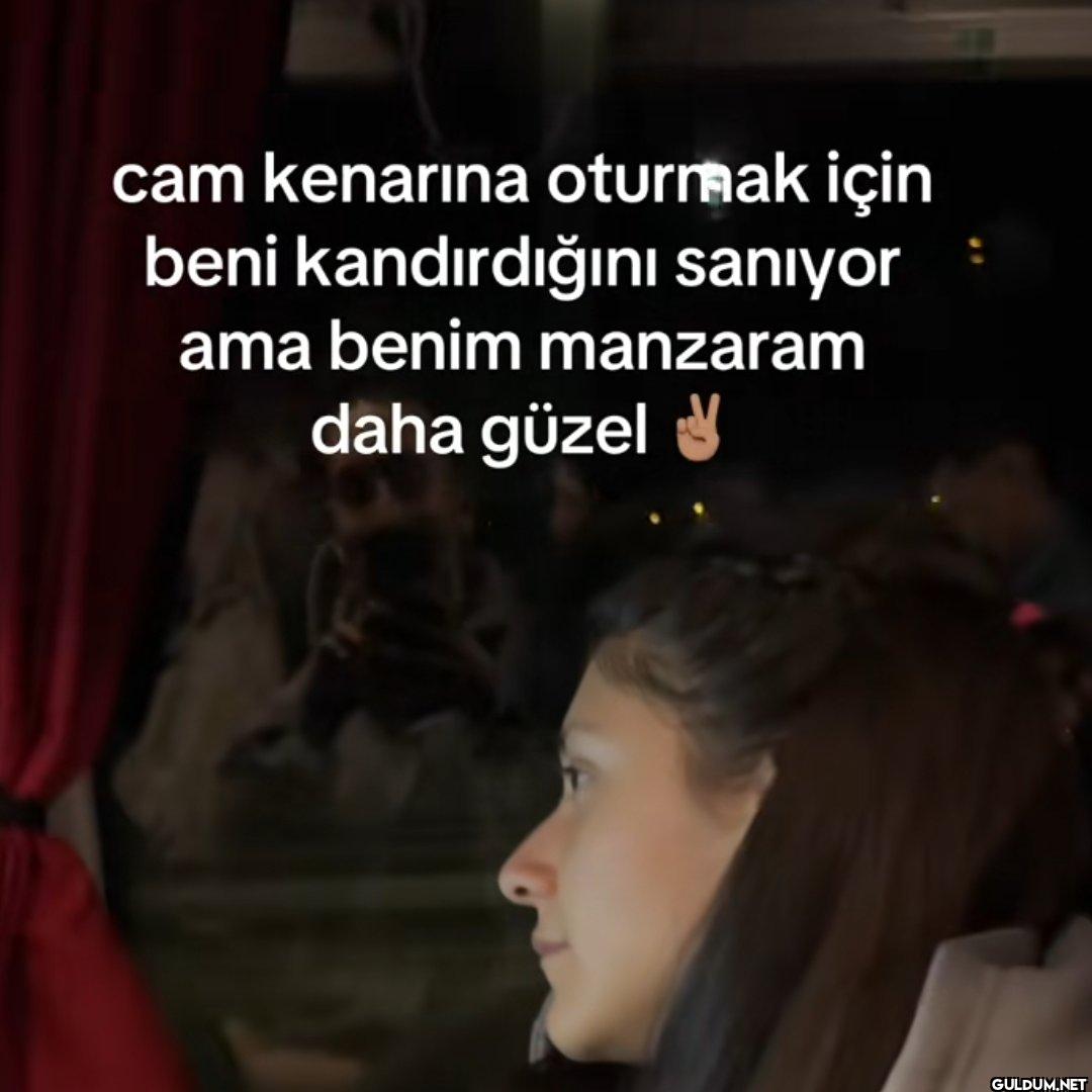 cam kenarına oturmak için...