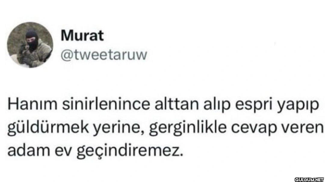 Hanım sinirlenince alttan...