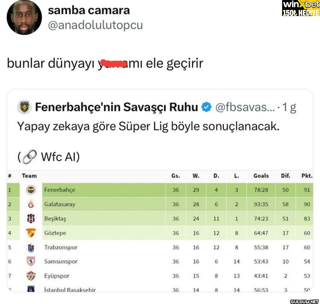 bunlar dünyayı yamamı ele...