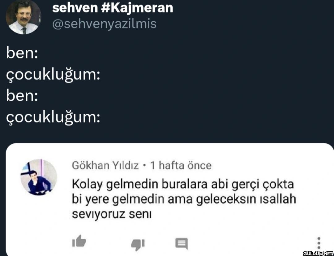 çocukluğum: ben:...