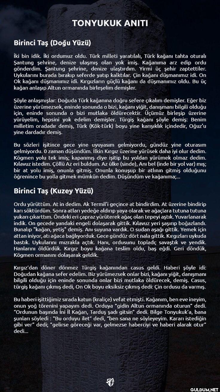 Türk kelimesinin ilk defa...