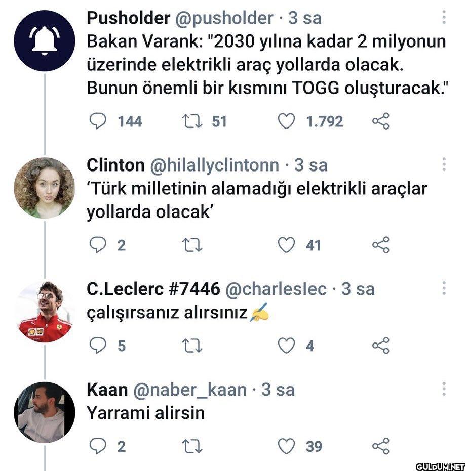 • 3 sa Bakan Varank: "2030...
