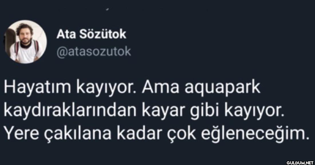 Hayatım kayıyor. Ama...