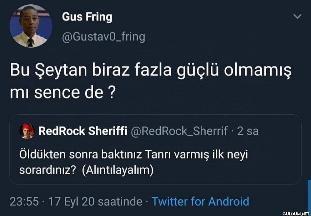 Bu Şeytan biraz fazla...