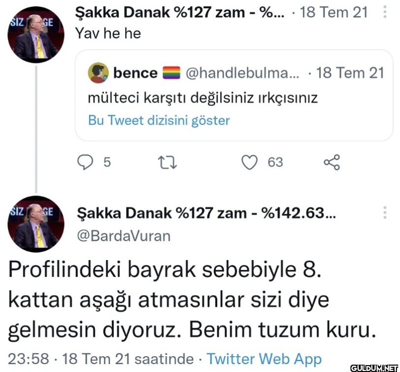 SIZ GE Şakka Danak %127...