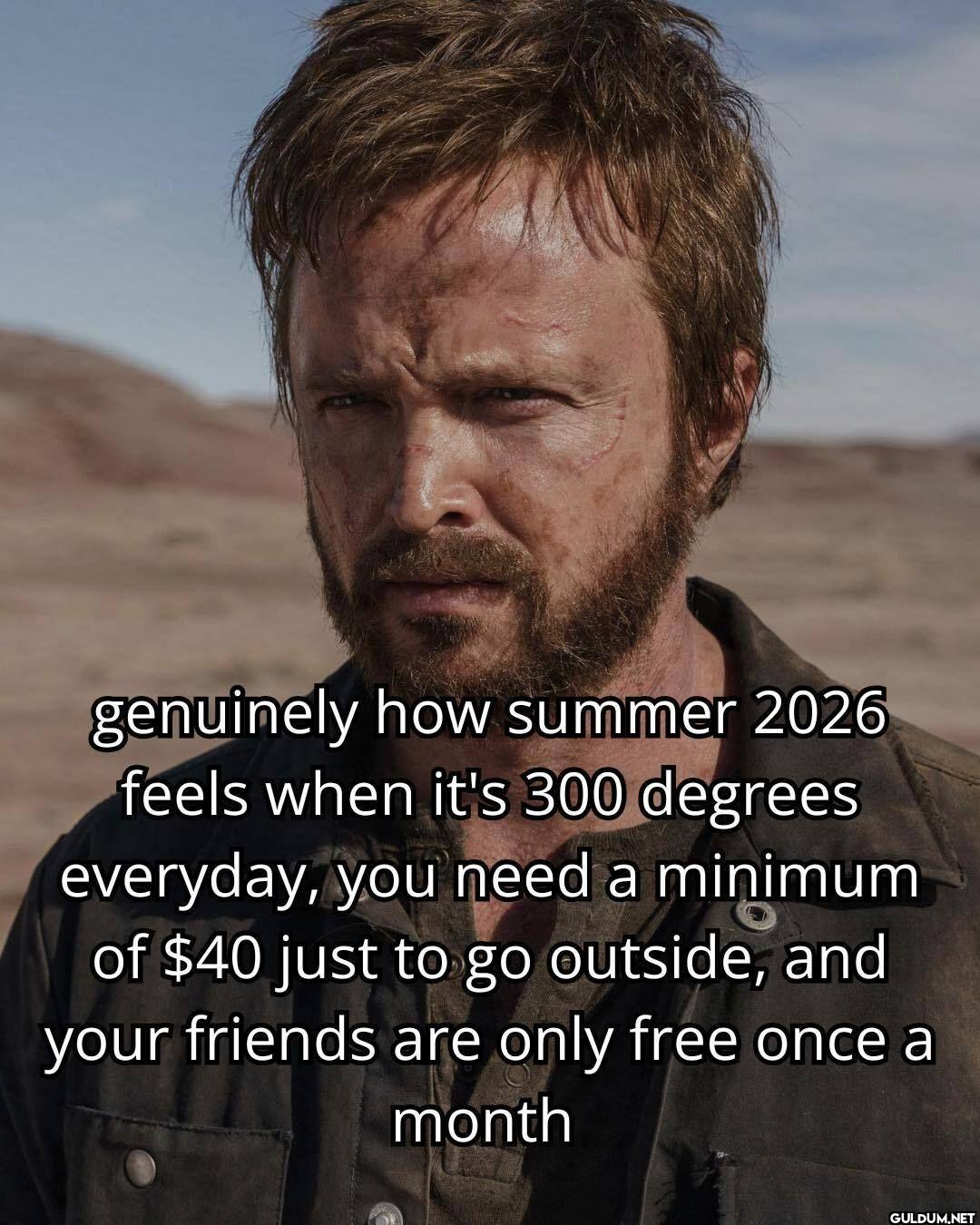 genuinely how summer 2026...