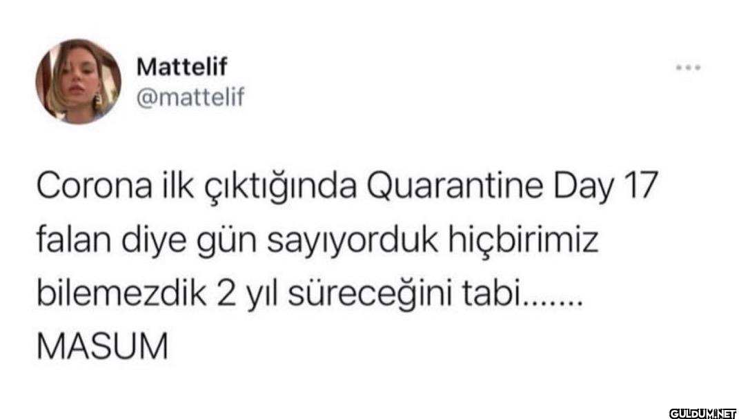 Corona ilk çıktığında...