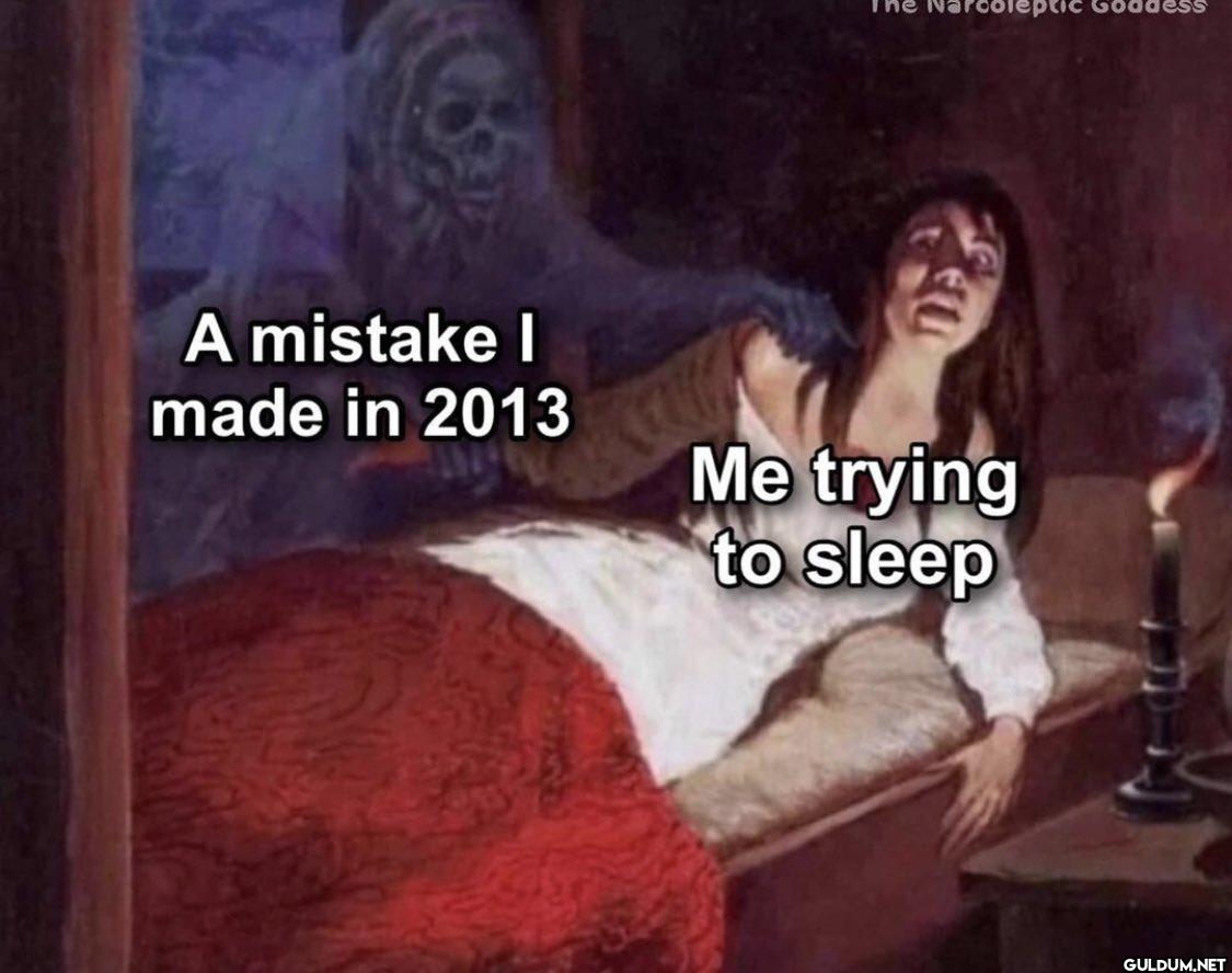 So real    The A mistake I...