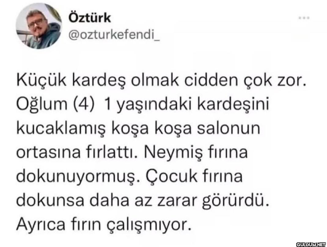 Küçük kardeş olmak cidden...
