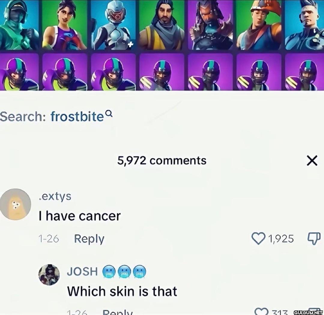 Search: frostbite .extys...