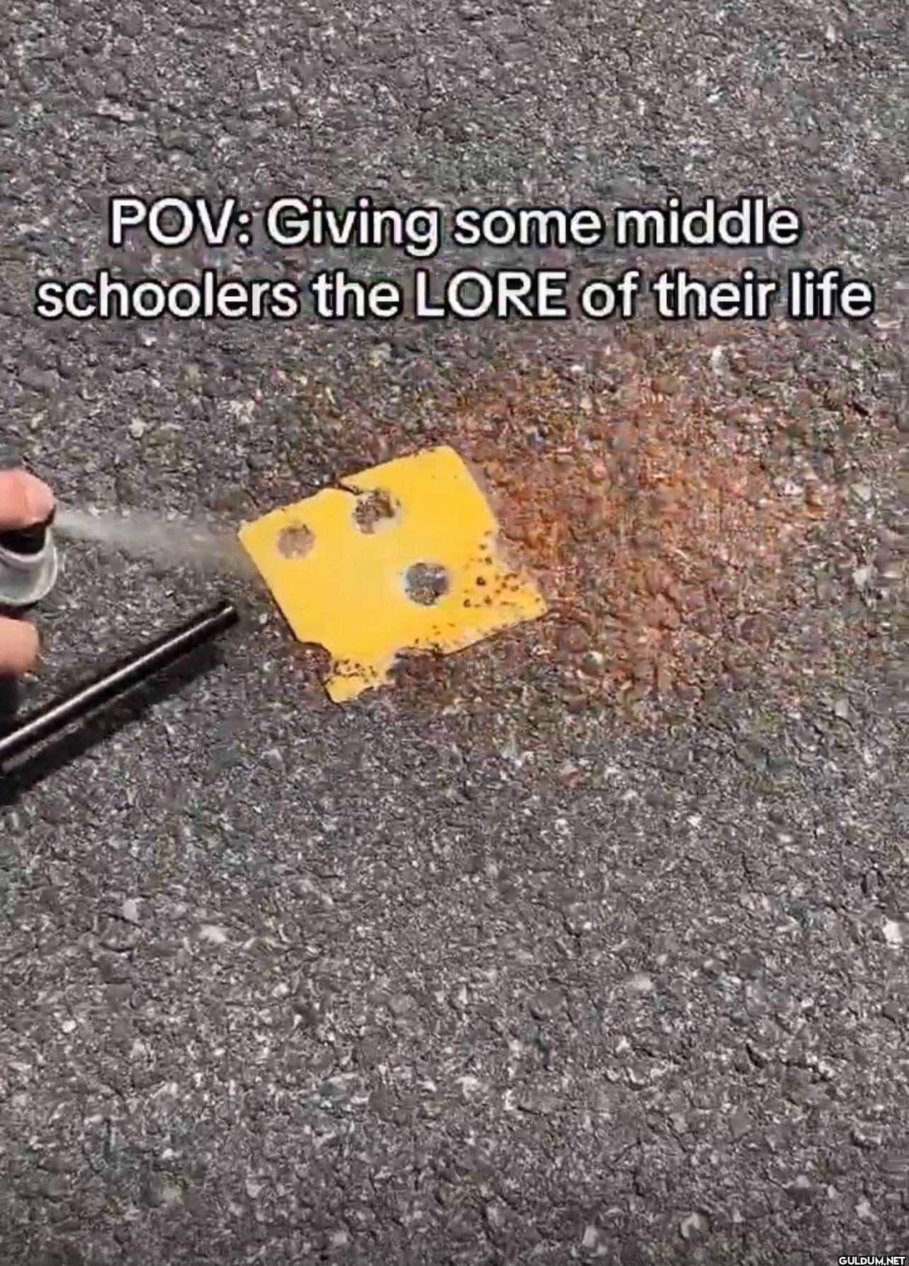 POV: Giving some middle...