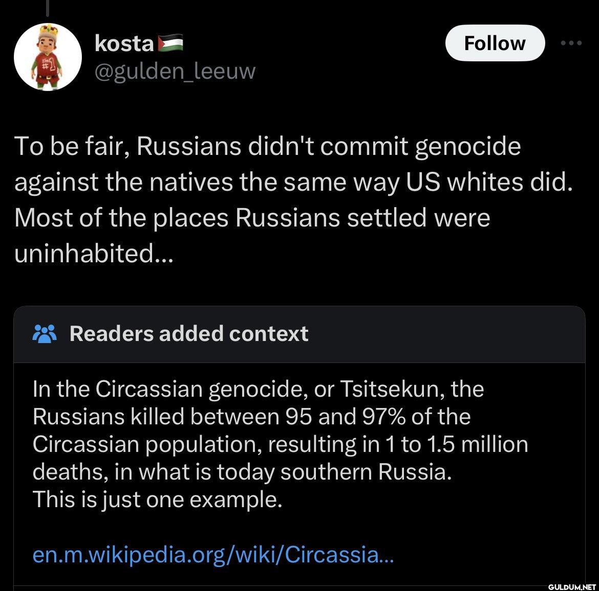 Follow To be fair,...