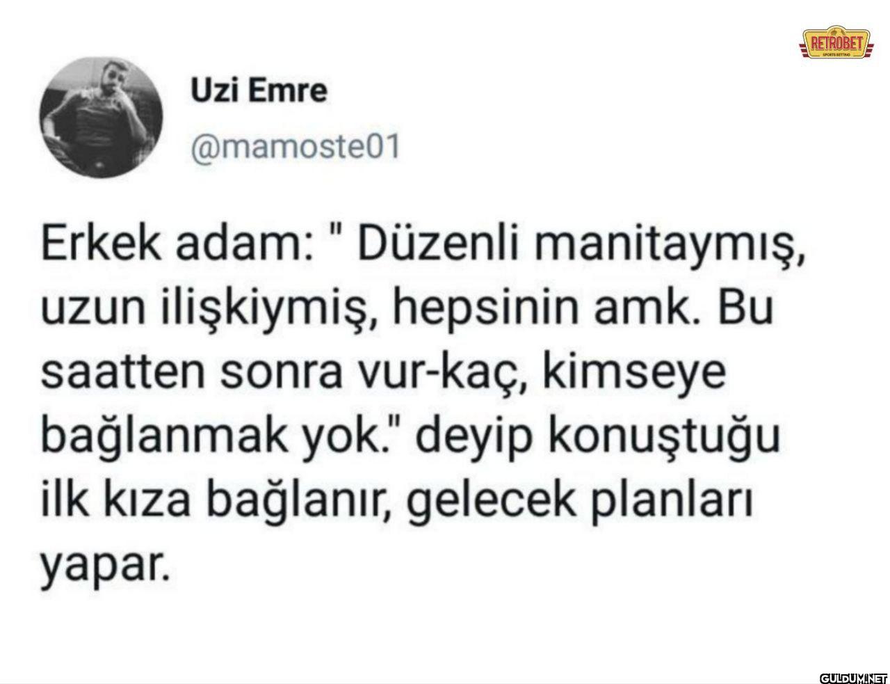 Erkek adam: "Düzenli...