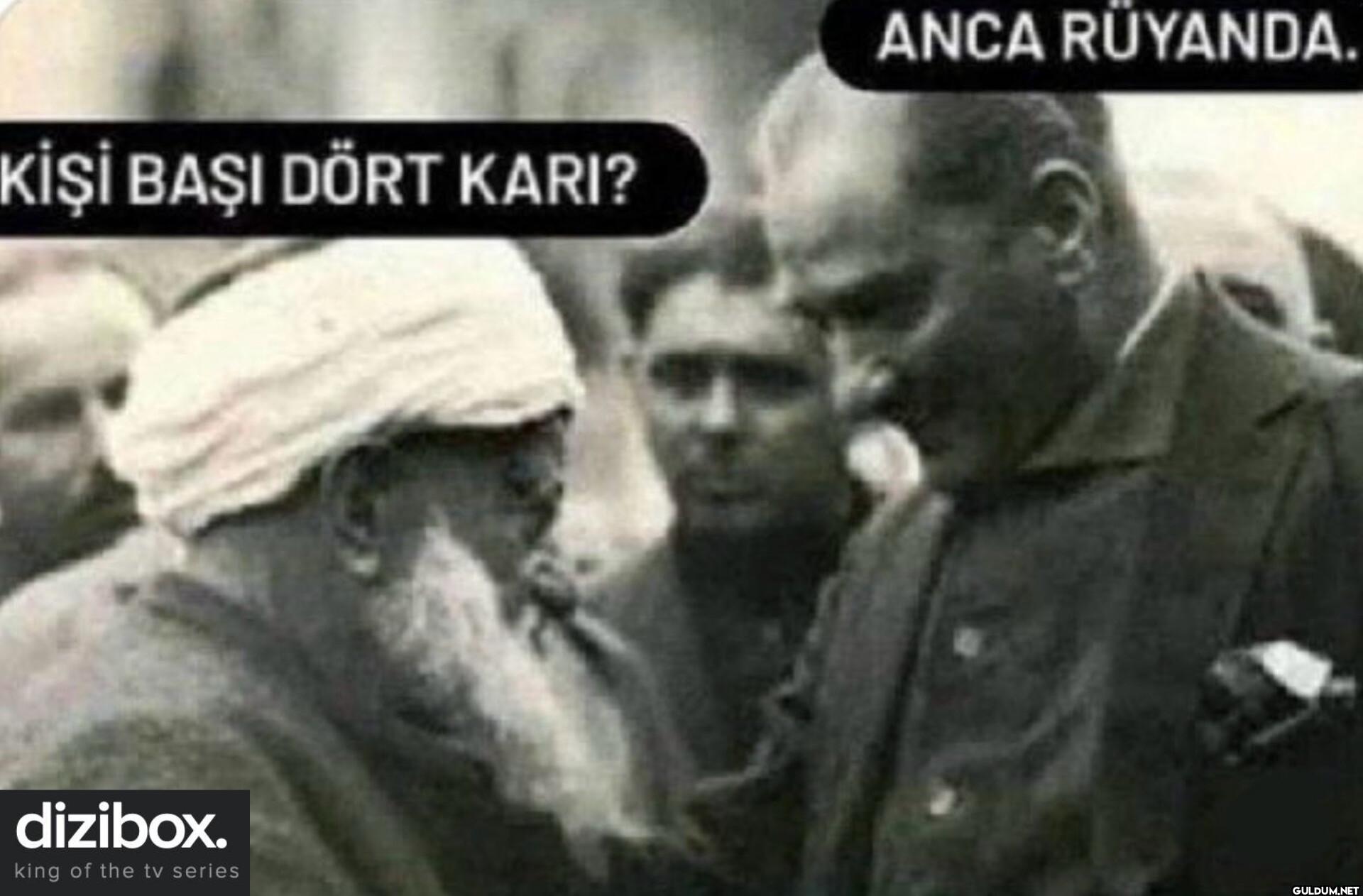 KİŞİ BAŞI DÖRT KARI? ANCA...