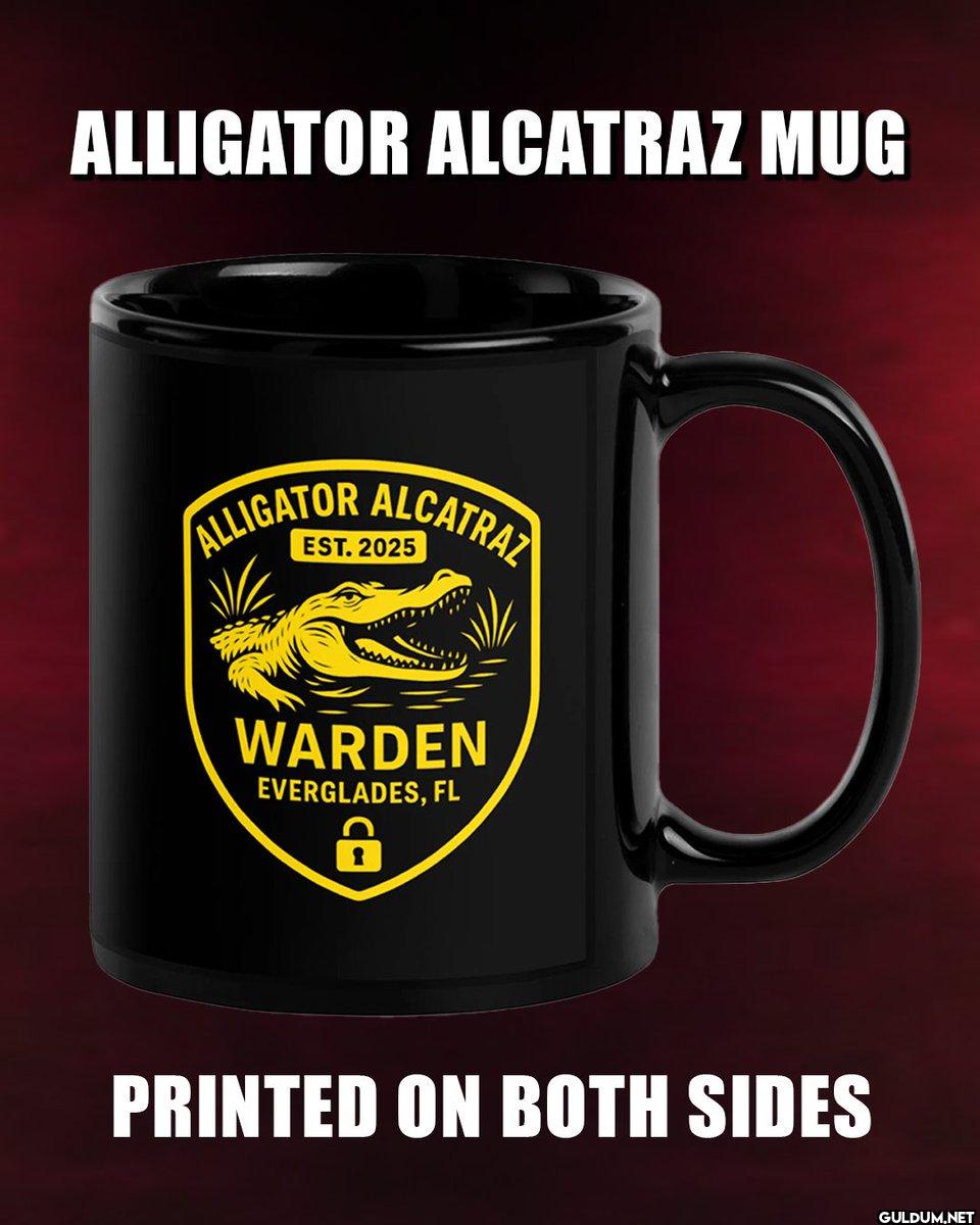 Alligator Alcatraz Mug ...