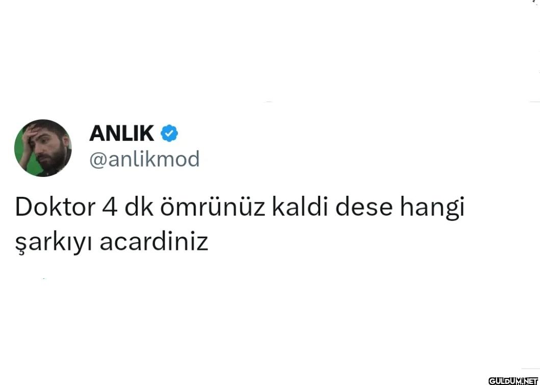 Doktor 4 dk ömrünüz kaldi...