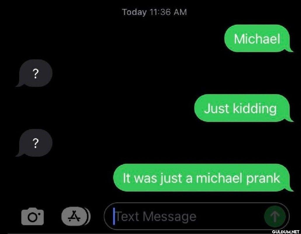 Today Michael ? Just...