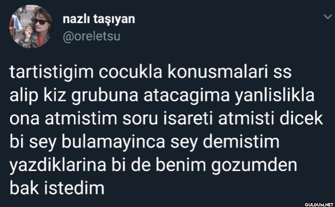 tartistigim cocukla...