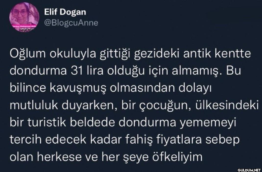 Oğlum okuluyla gittiği...