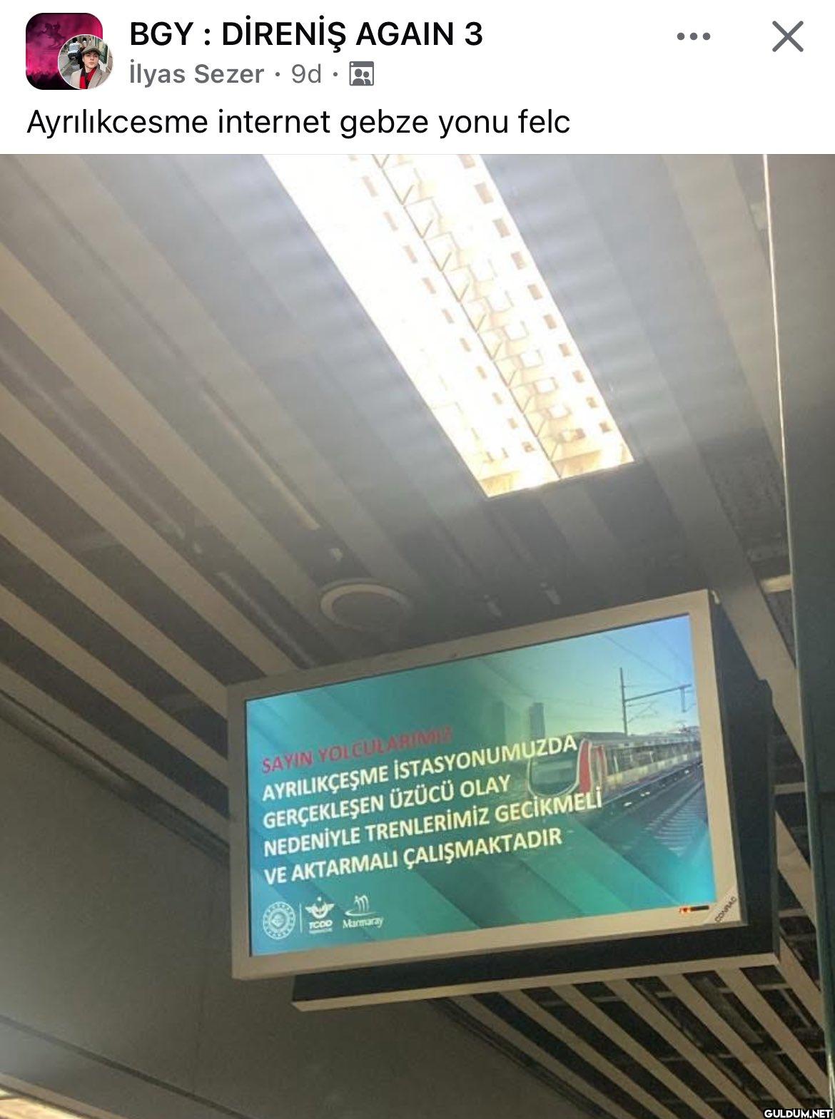 Marmaray Ayrılık Çeşmesi...