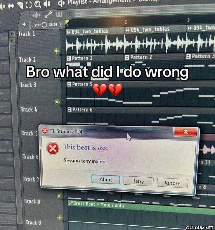Bro what did I do wrong FL...