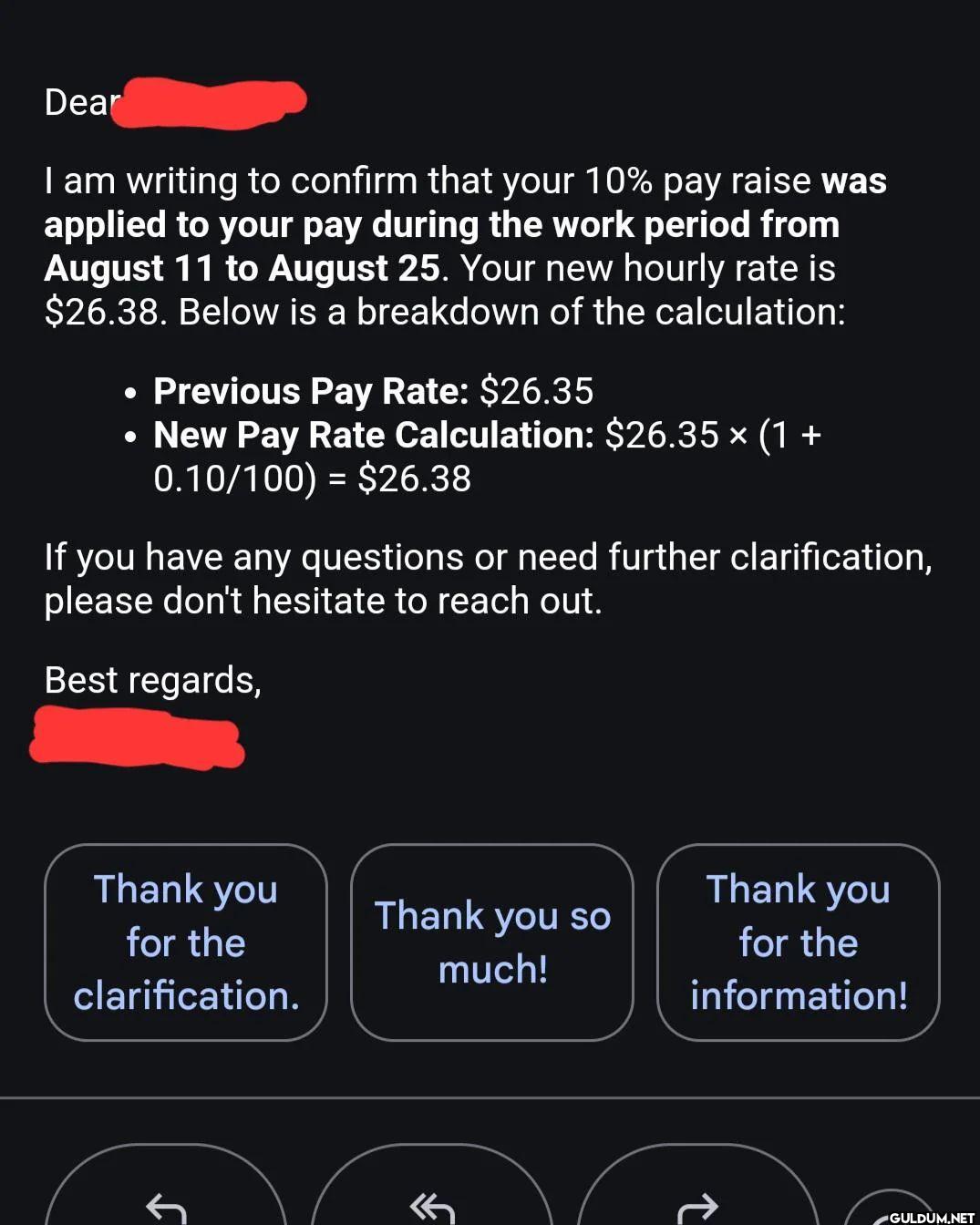 This girl emailed HR after...