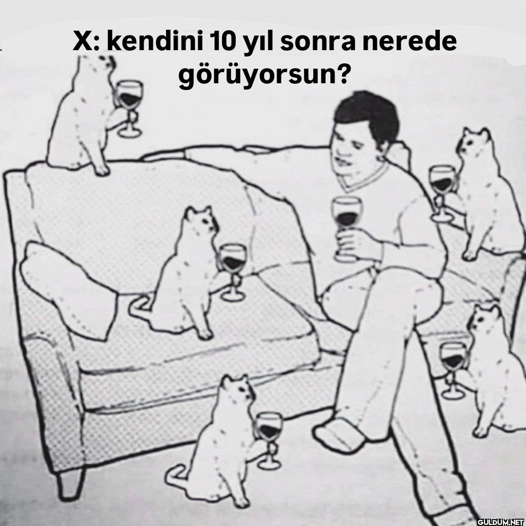X: kendini 10 yıl sonra...